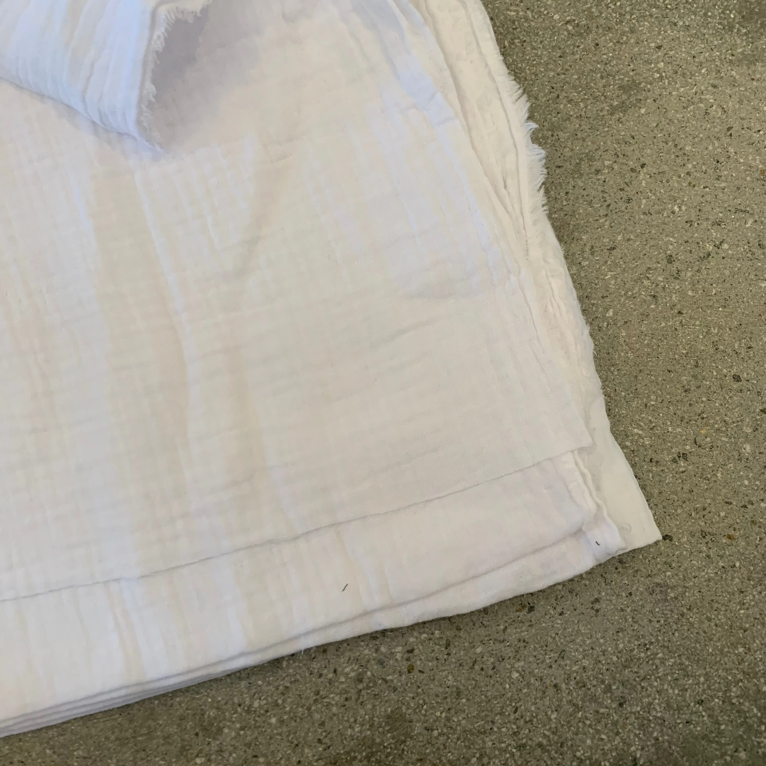 Juniper Organic White -   $16 per metre