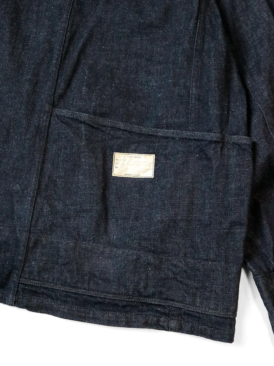 Kapital 12oz Denim Cactus Coverall (Black Thread Ver.) - Indigo