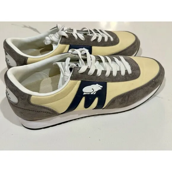 Karhu Albatross 82 Foliage Gray/Blue Butter Cream Sneakers Shoes Unisex Sz 12.5