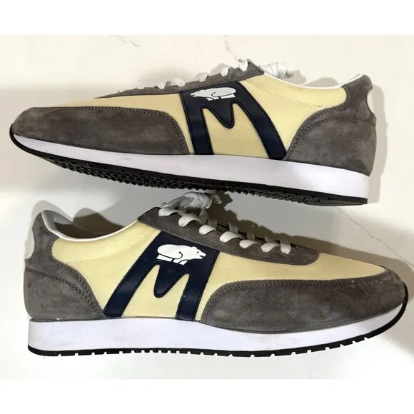 Karhu Albatross 82 Foliage Gray/Blue Butter Cream Sneakers Shoes Unisex Sz 12.5