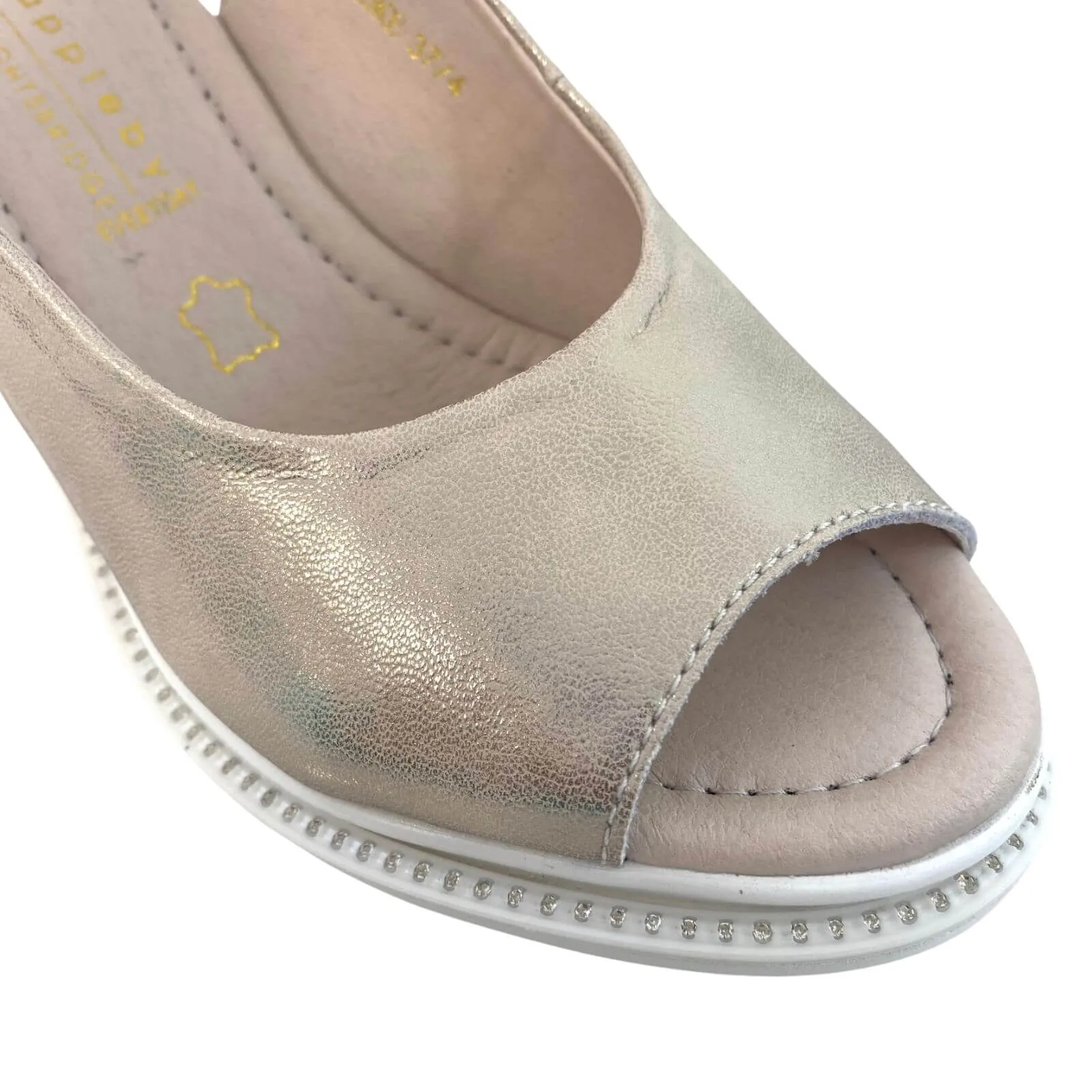Kate Appleby Pembroke Sling Back Sandals - Gold