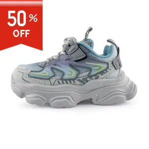 Kids' Chunky Sneakers – Stylish & Comfortable Sport Shoes - A6820 Gray