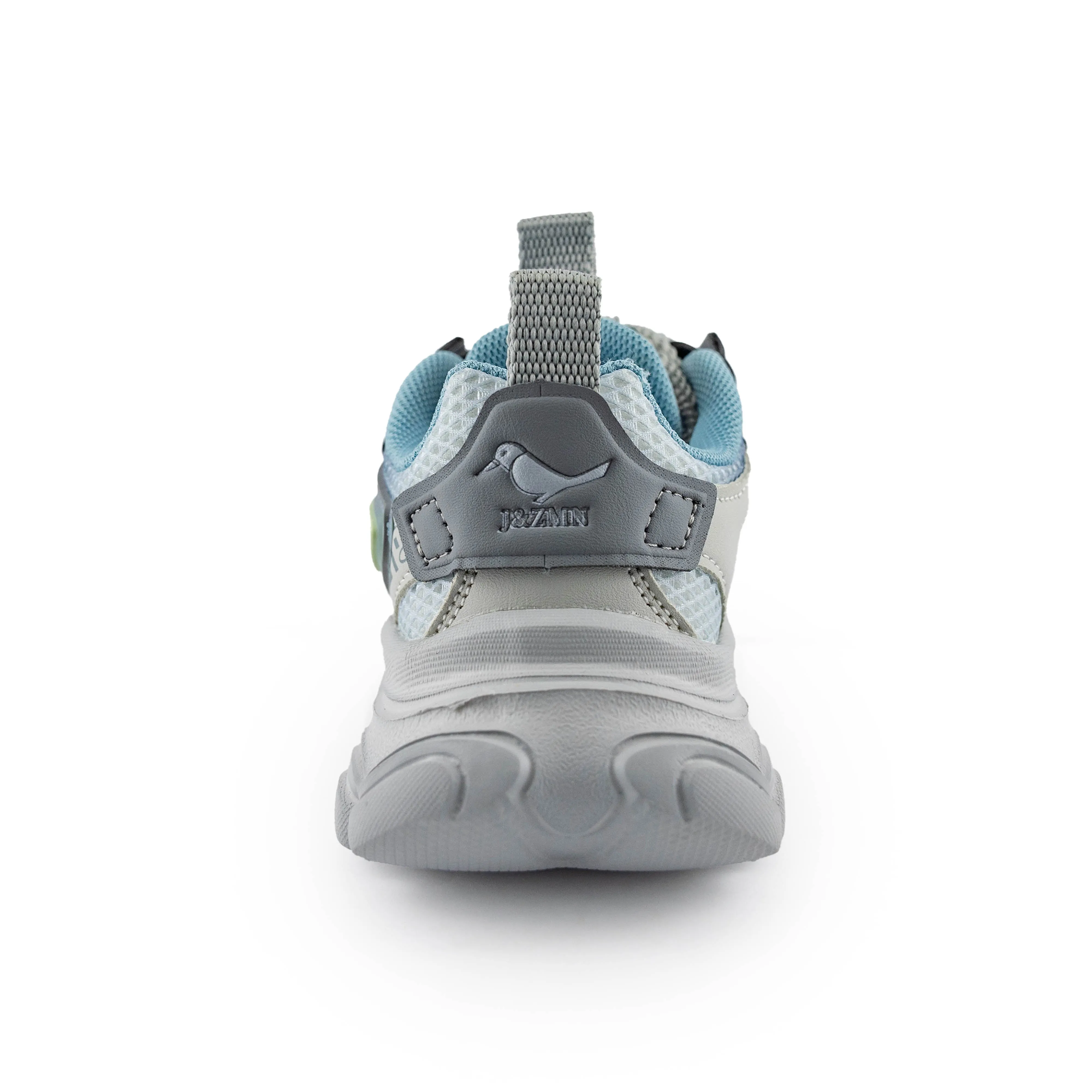 Kids' Chunky Sneakers – Stylish & Comfortable Sport Shoes - A6820 Gray