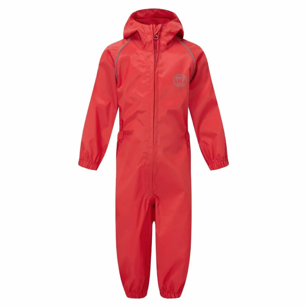 Kids Fort Splasaway Junior Coveralls Red