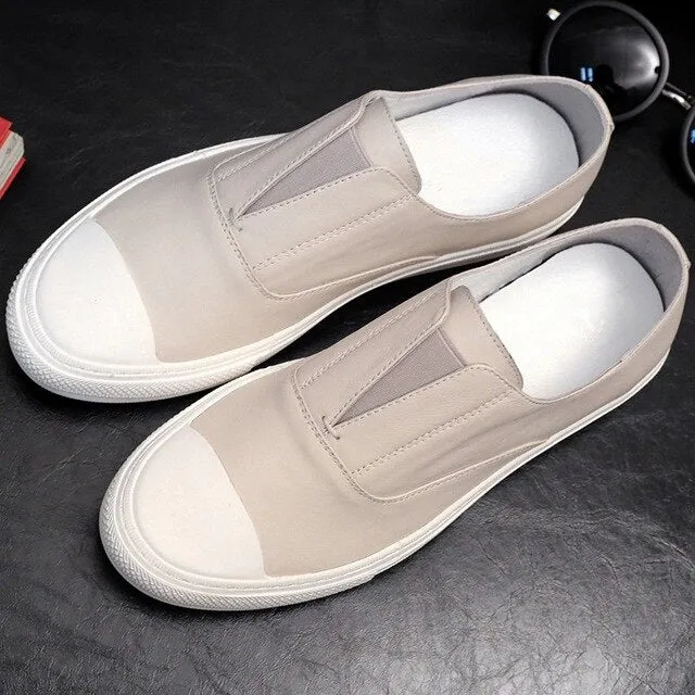 Leisure Lazy Shoes for men Flat heel Slip on Male Loafers