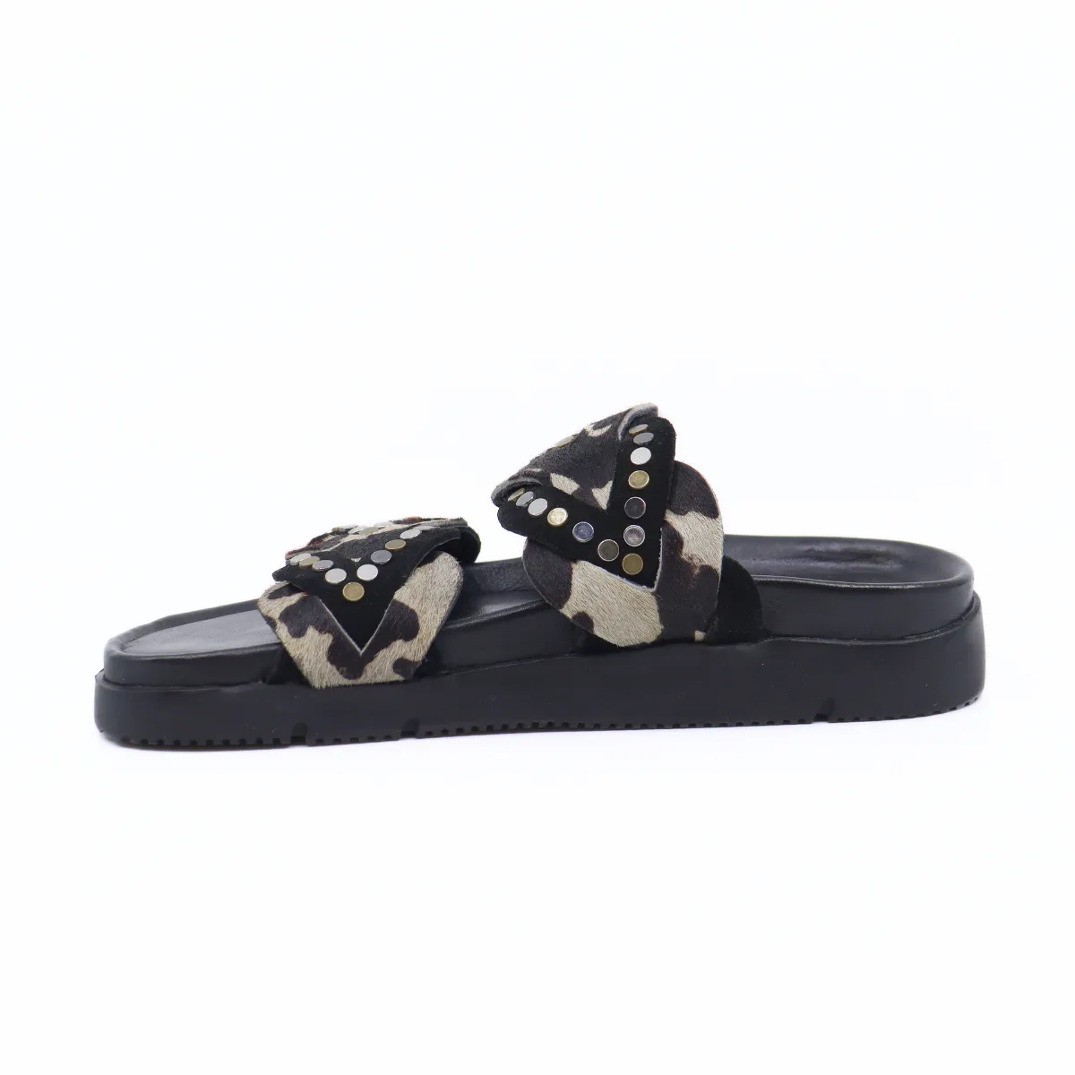 Leo Sandal Cow Hair