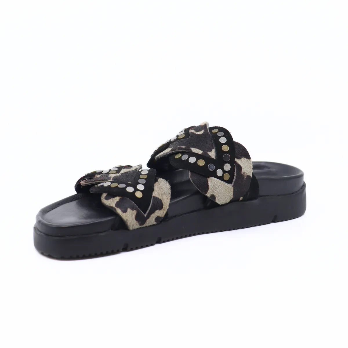 Leo Sandal Cow Hair