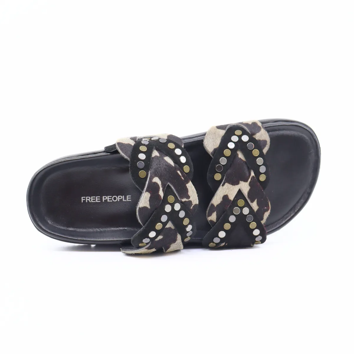 Leo Sandal Cow Hair