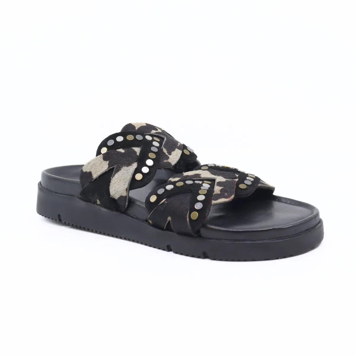 Leo Sandal Cow Hair