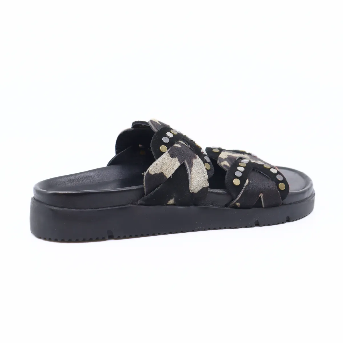 Leo Sandal Cow Hair