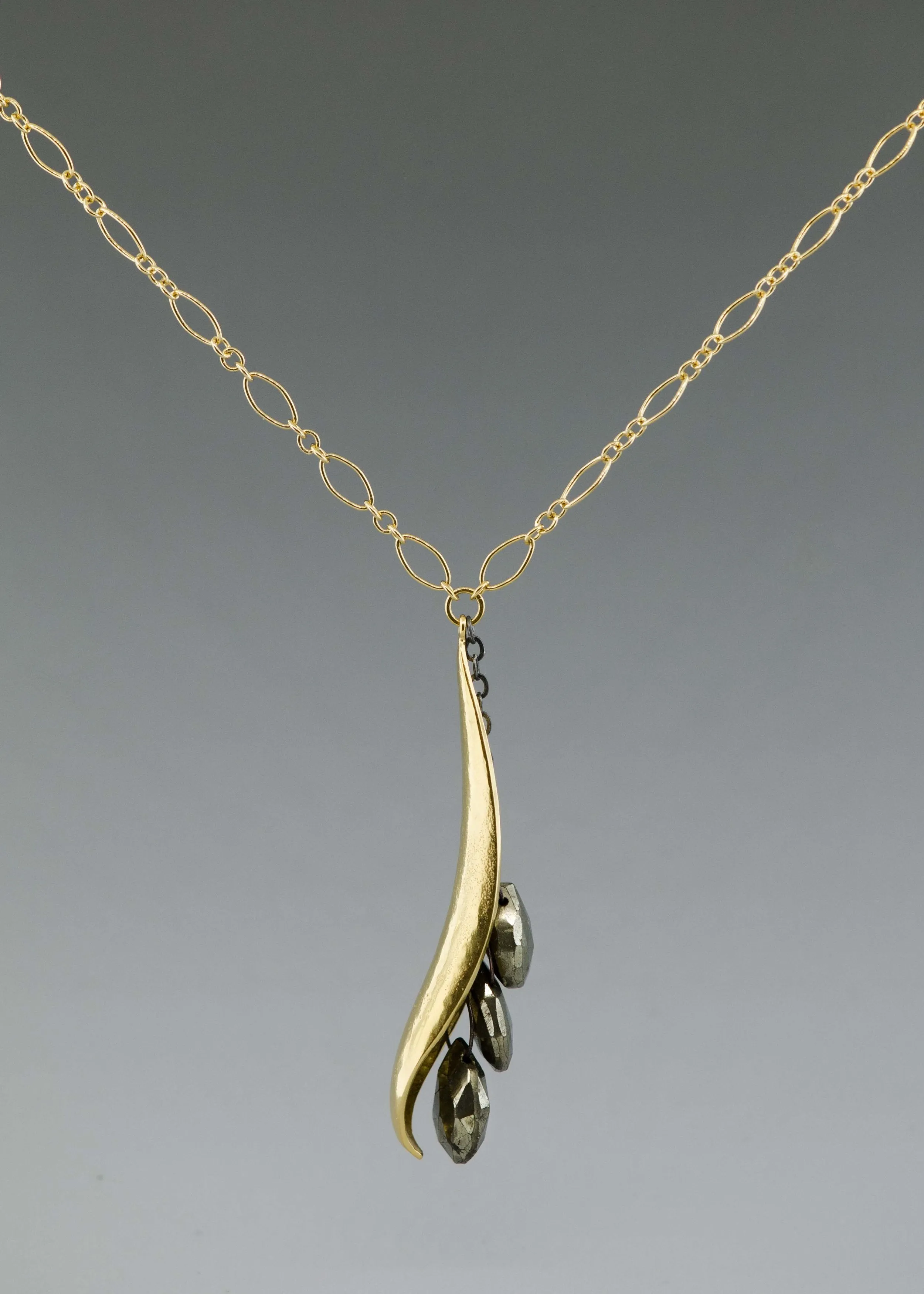 Life Power Gemstone Drop Necklace