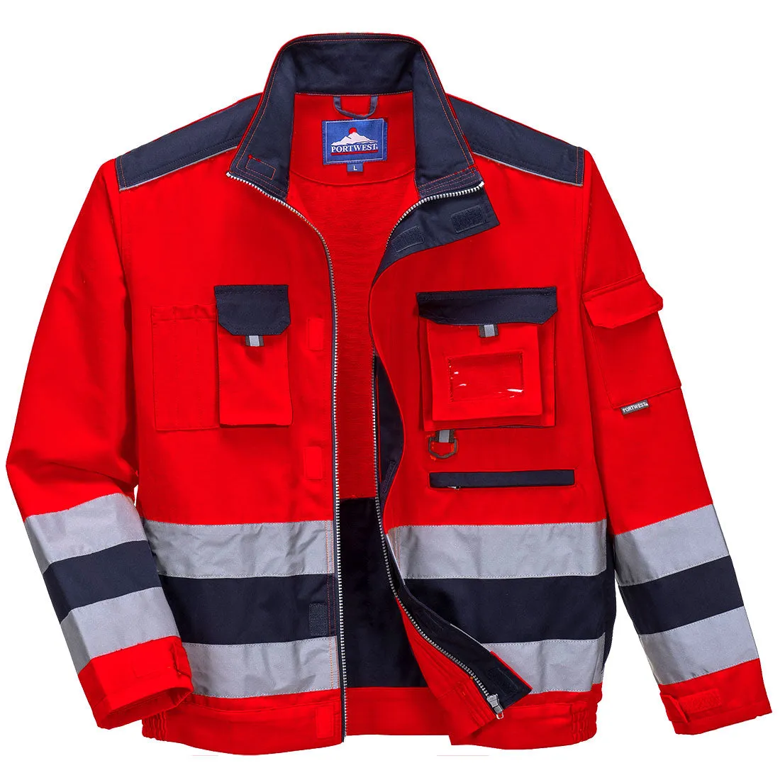 Lille Hi-Vis Contrast Bomber Jacket