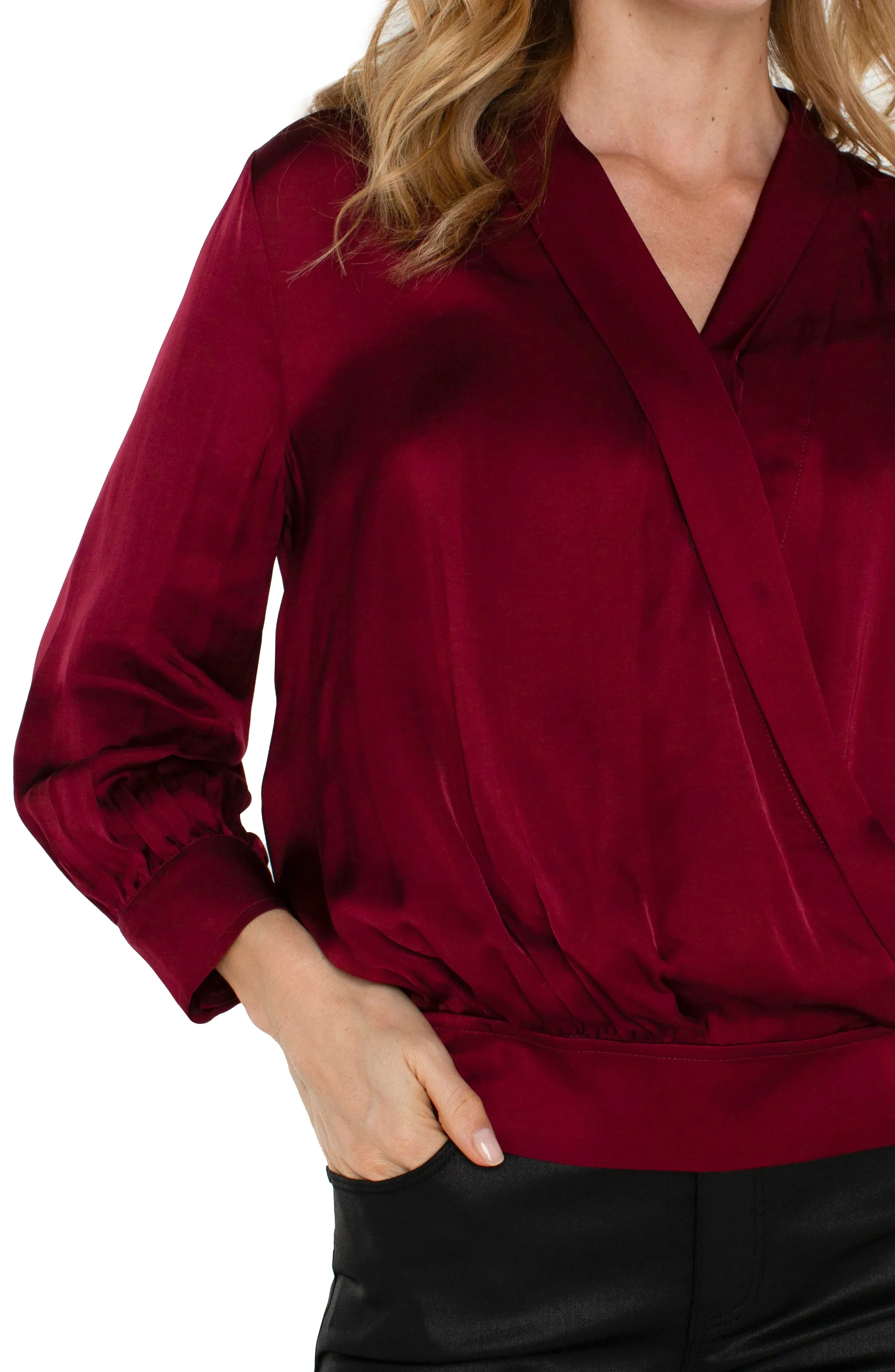 Lily Wrap Blouse