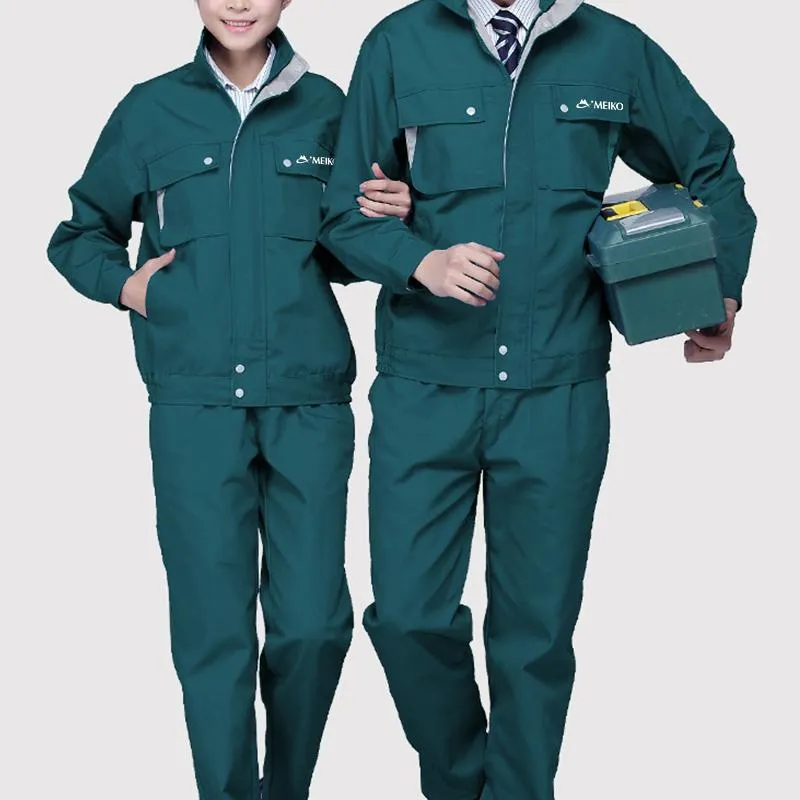 Long-Sleeved 2-Piece Coveralls