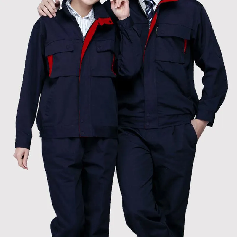 Long-Sleeved 2-Piece Coveralls