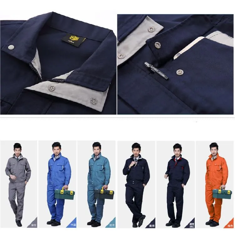 Long-Sleeved 2-Piece Coveralls