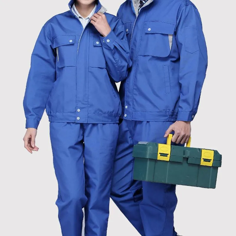 Long-Sleeved 2-Piece Coveralls