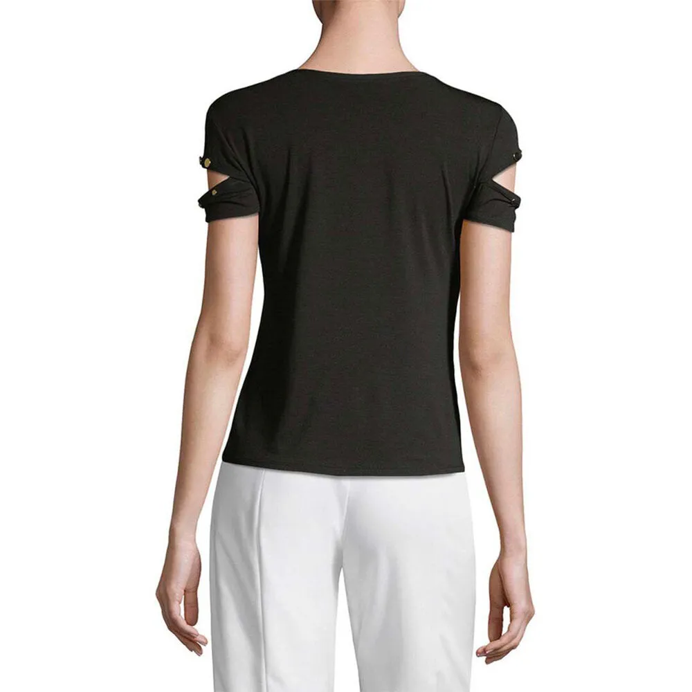 Malak Gold Snap Top - Meterorite