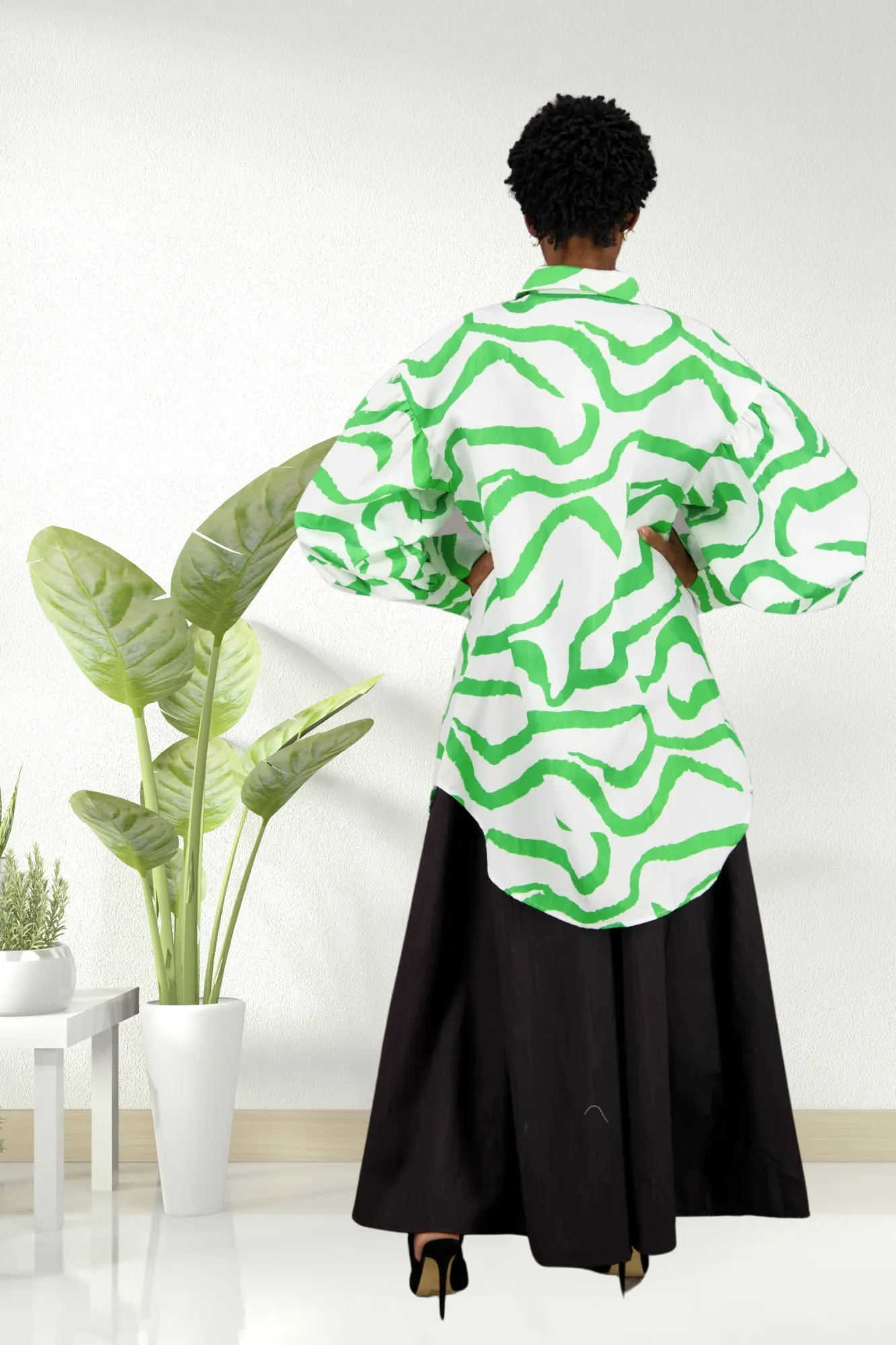 Mandla Swirl (Available in Black or Green)