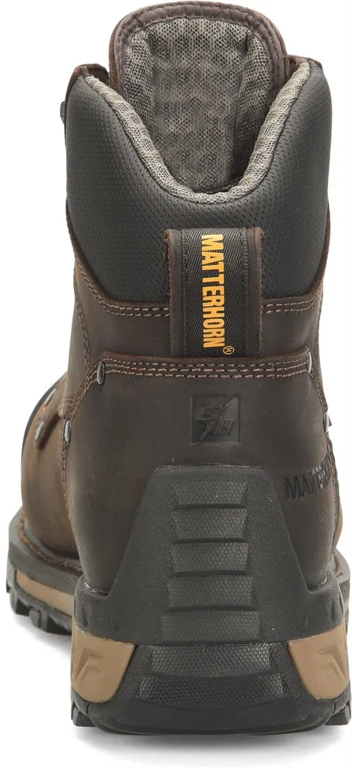 Matterhorn Men's Maximus 6" Composite Toe Waterproof Work Boot Brown MT2561