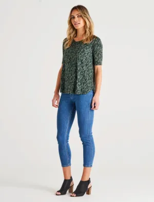 Maya Tee - Abstract Print