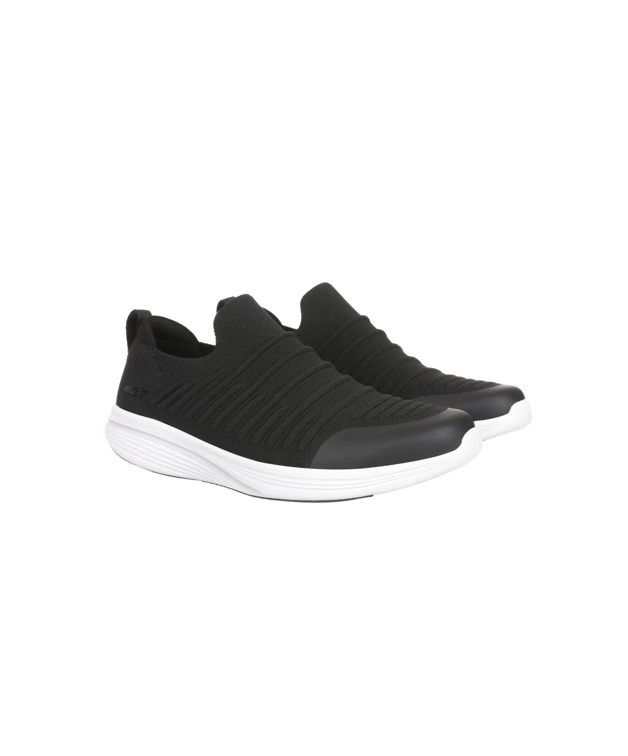 MBT M400 Slip On Black Womens Sneakers