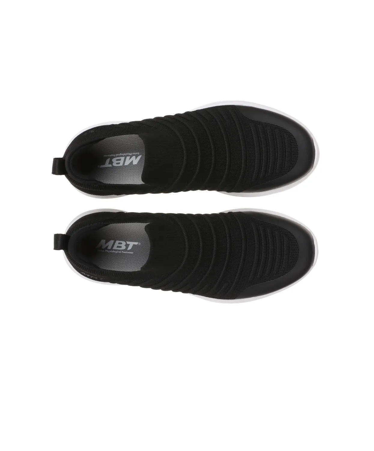 MBT M400 Slip On Black Womens Sneakers