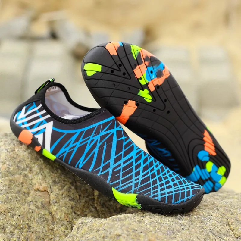 Men Women  Aqua Shoes Sneakers Quick Dry Swimming Footwear