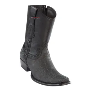 Men's Wild West Teju Lizard Ankle Boots Dubai Toe