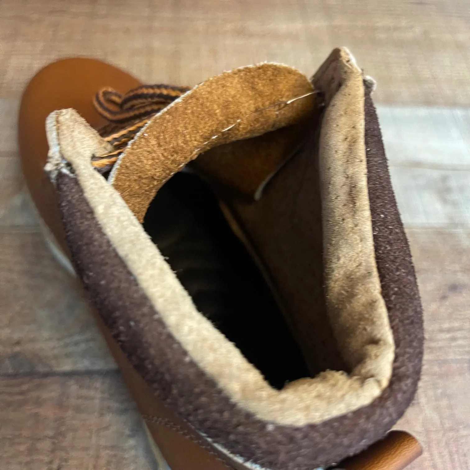 Men's Work Lace-up Leather Boots With and Without Steel Toe Est.202 Laredo Con y Sin Casco