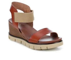 MIA Adley Wedge Sandal - Cognac