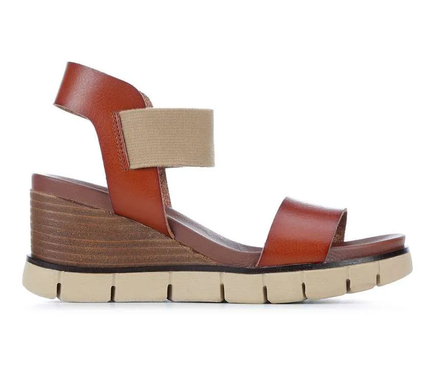 MIA Adley Wedge Sandal - Cognac