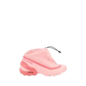 MM6 X Salomon Women Pink Sneakers Rubber Solid Drawstring Trainer Shoes Sz EU 36