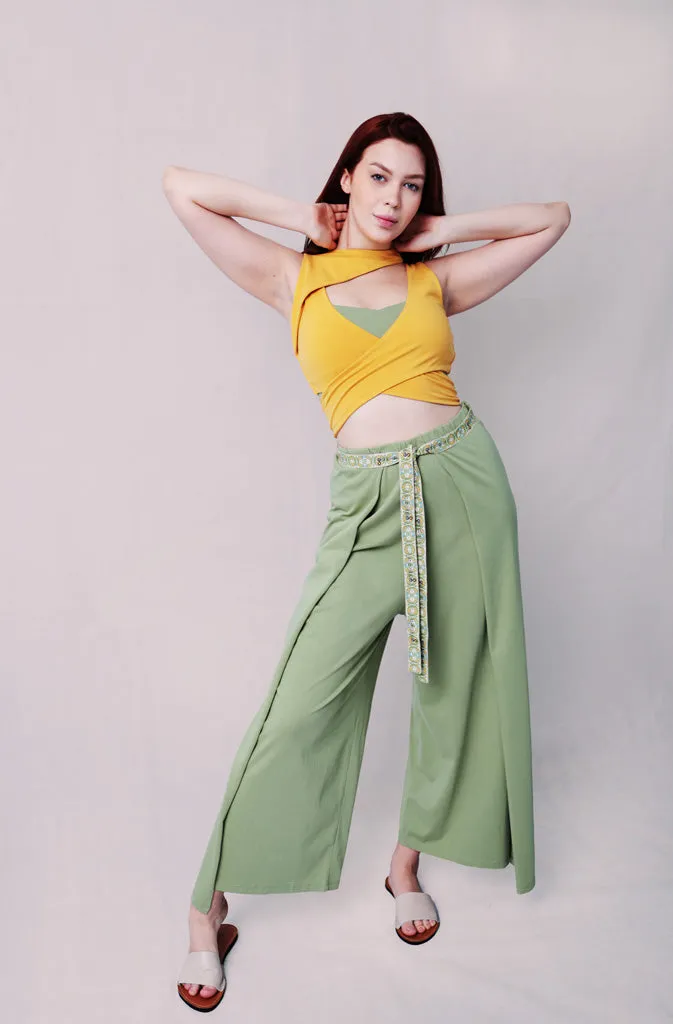 Mocoa Wrap Top - Honey Gold