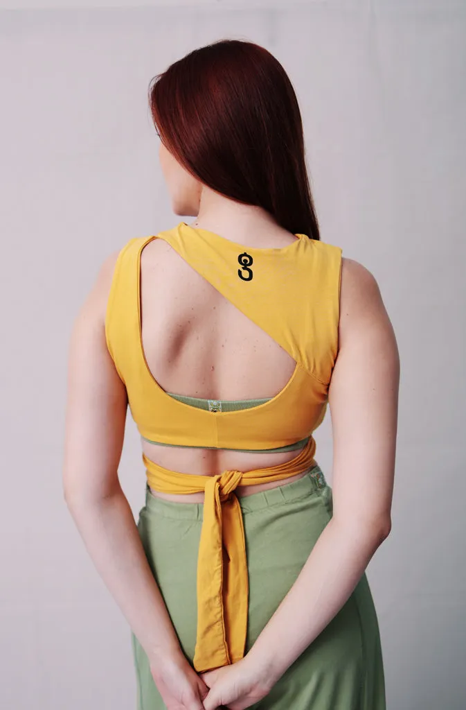 Mocoa Wrap Top - Honey Gold