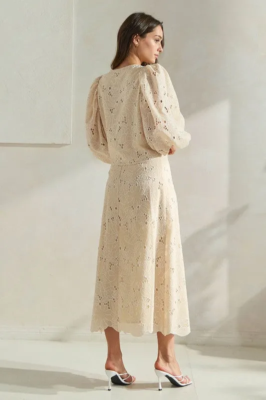 Monaco Eyelet Top