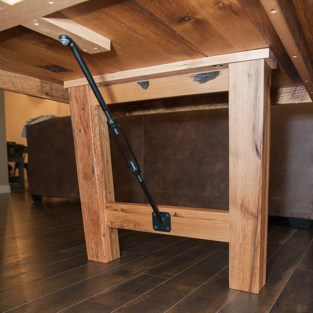 Montana Reclaimed Wood Extendable Dining Table