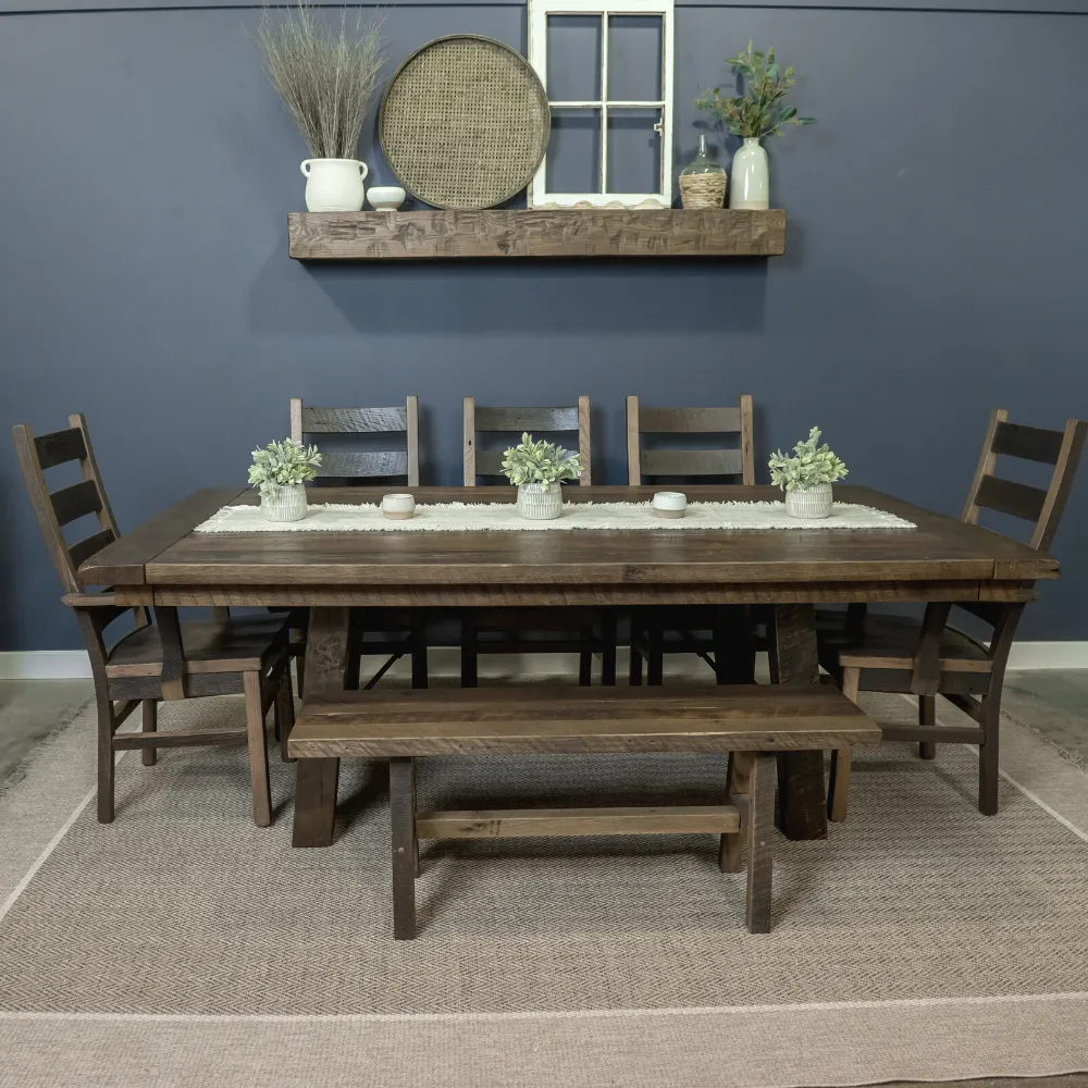 Montana Reclaimed Wood Extendable Dining Table