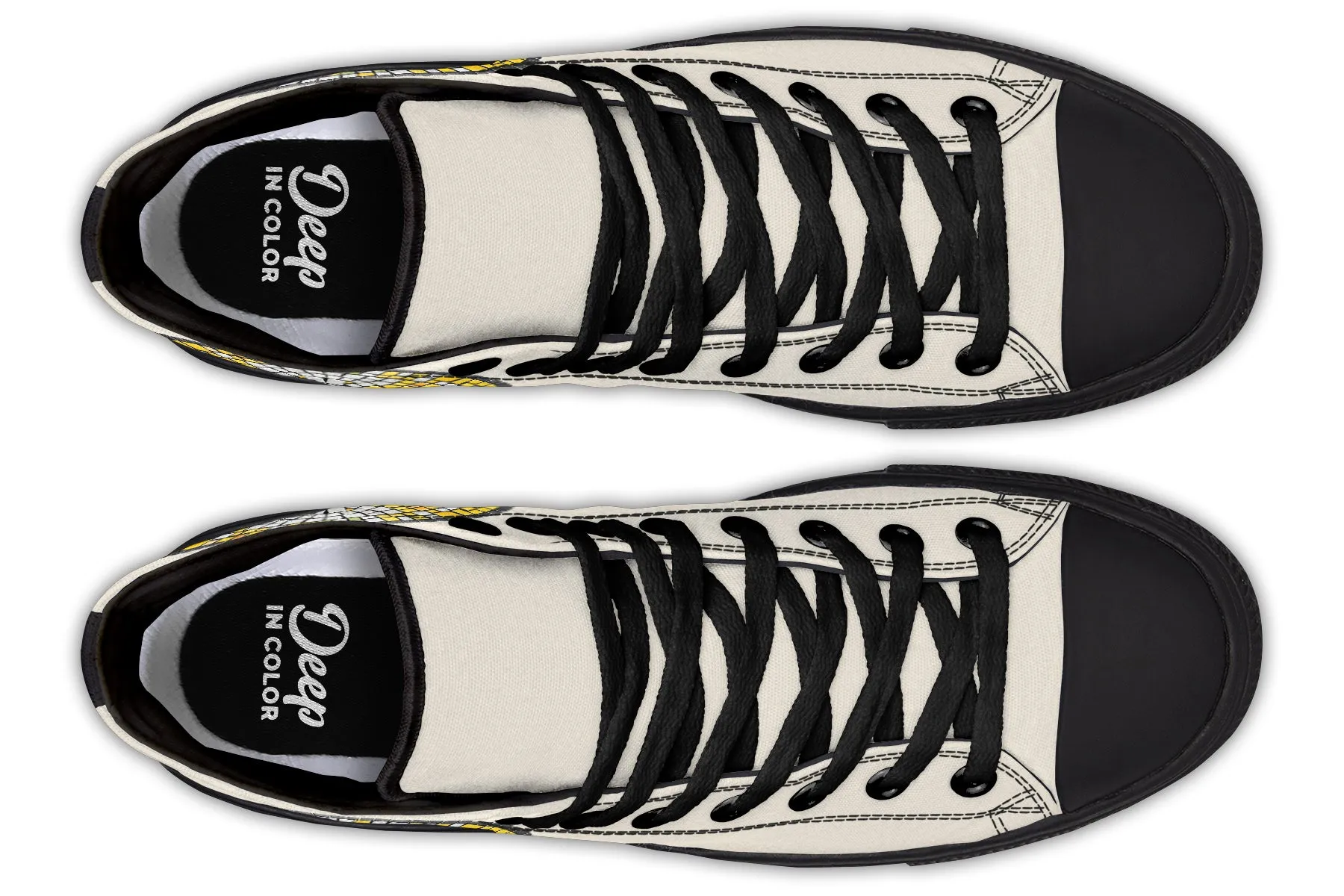 Mosaic Smiley High Tops