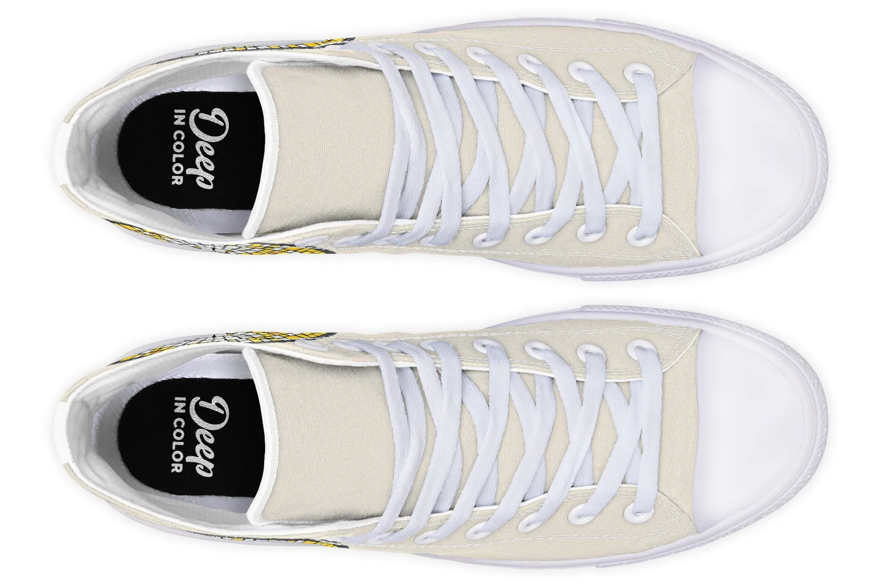 Mosaic Smiley High Tops