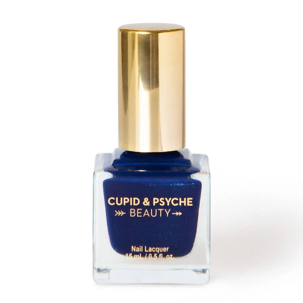 NAIL POLISH - NEPHTHYS — DARK NAVY SPARKLE