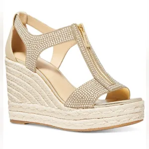 NEW Michael Michael Kors Women's Berkley Mid Wedge Sandals