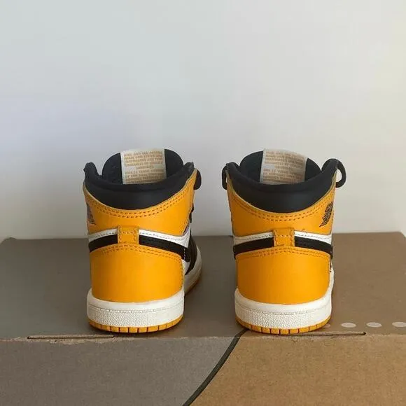 Nike Air Jordan 1 Retro High OG ‘Taxi’ Toddler Sneakers - SZ 7 C