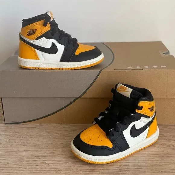 Nike Air Jordan 1 Retro High OG ‘Taxi’ Toddler Sneakers - SZ 7 C