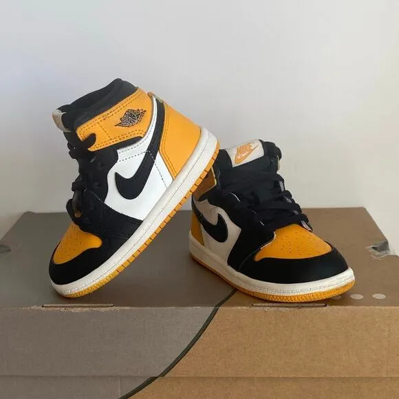 Nike Air Jordan 1 Retro High OG ‘Taxi’ Toddler Sneakers - SZ 7 C