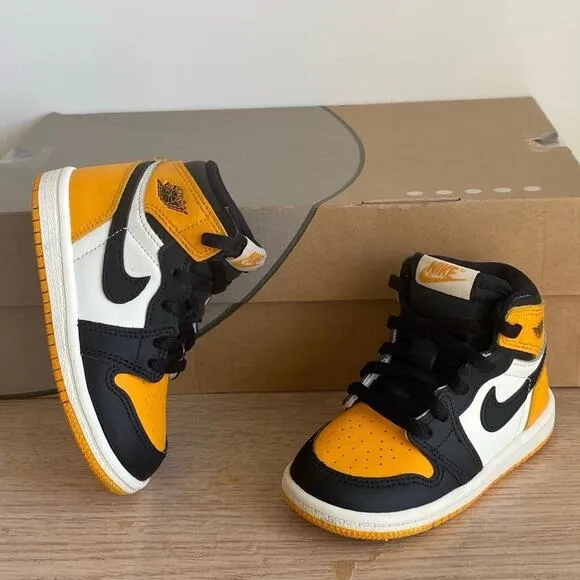 Nike Air Jordan 1 Retro High OG ‘Taxi’ Toddler Sneakers - SZ 7 C