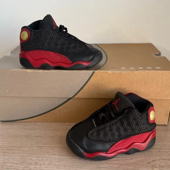 🔥Nike Air Jordan 13 Retro ‘Bred’ Toddler Sneakers - Sz 6 C