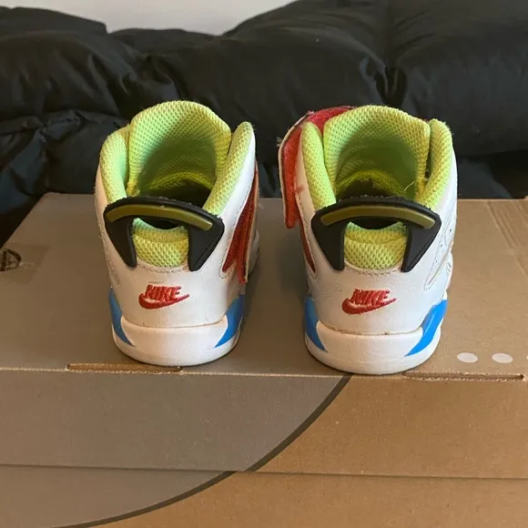 Nike Air Jordan 6 Retro Little Flex Toddler sneakers- SZ 7 C