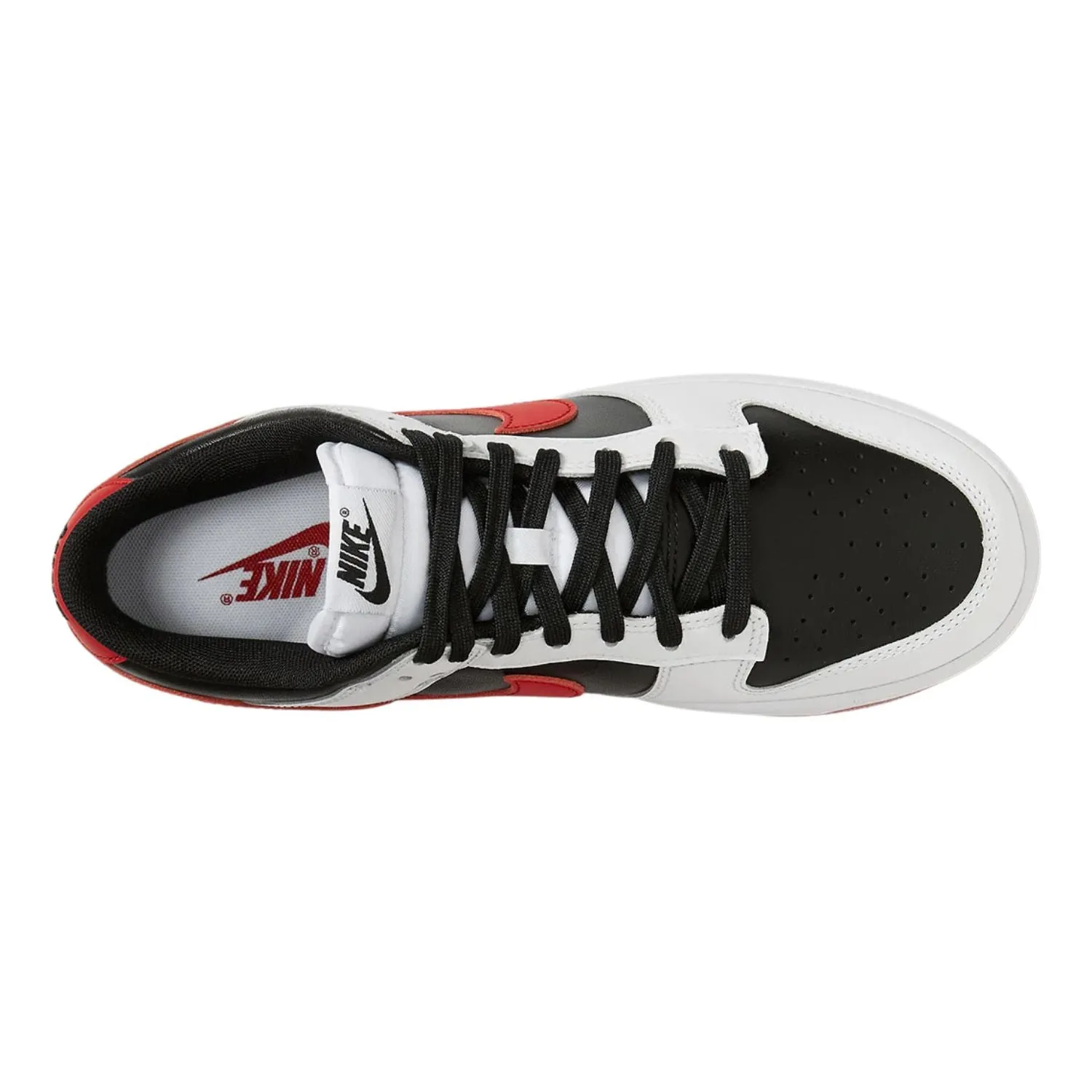 Nike Dunk Low Retro White Black University Red
