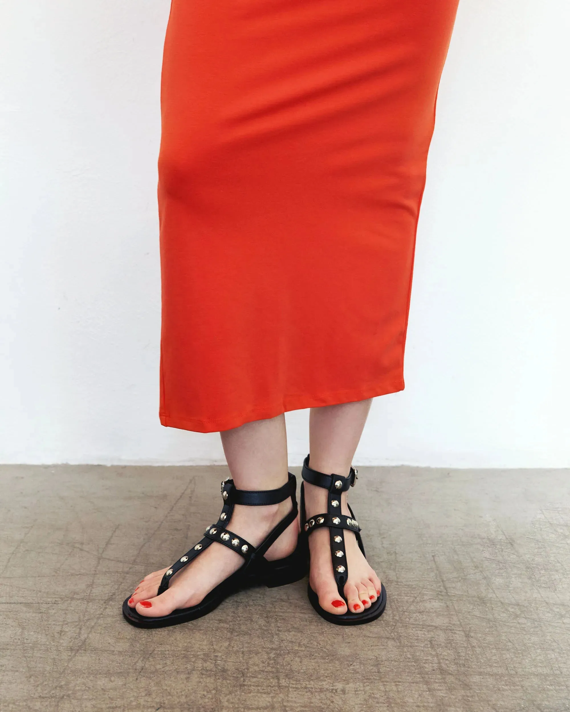 Nox Sandals gladiator sandals made of grape-based vegan leather